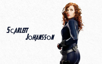 Scarlett Johansson in Avengers Movie screenshot