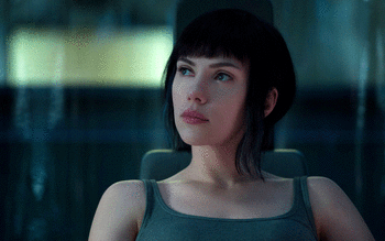 Scarlett Johansson in Ghost in the Shell 2017 5K screenshot