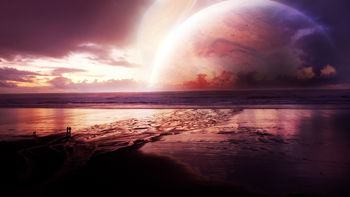 Sea Sunset Cosmos screenshot