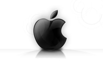 Shining Glassy Apple logo screenshot