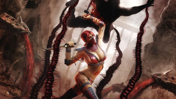 Skarlet in Mortal Kombat screenshot