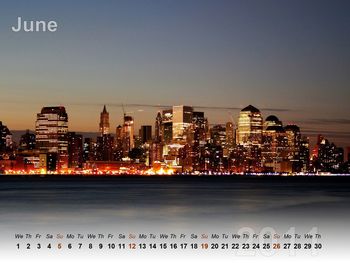 Skyscrapers Calendar 2011 - June screenshot