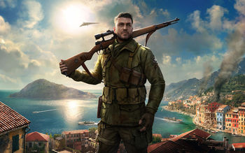 Sniper Elite 4 Game 4K screenshot