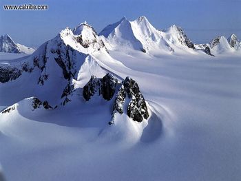 Snow Mountains Alaska screenshot