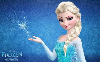 Snow Queen Elsa in Frozen screenshot