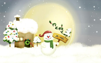 Snowman Merry Xmas screenshot