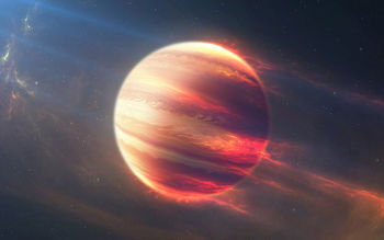 Space Fire Planet 4K screenshot