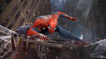 Spider Man PS4 E3 2017 4K screenshot