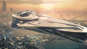 Star Citizen Spaceship screenshot
