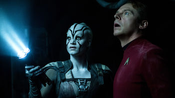 Star Trek Beyond Sofia Boutella Simon Pegg screenshot