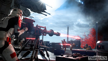 Star Wars Battlefront Pulse Cannon screenshot
