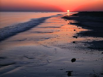 Sunset Over The Gulf Of Mexico, Sea Rim State Park, Texas screenshot