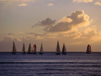 Sunset Sails Oahu Hawaii screenshot