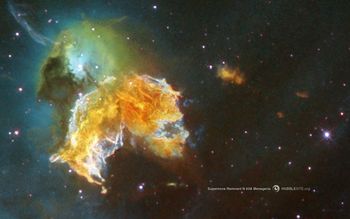 Supernova Remnant, N A screenshot