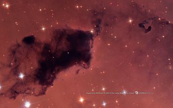 Supernova Remnant Nd, Greater Mag  Cloud, Close Up screenshot