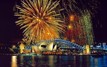 Sydney Opera House Fireworks screenshot