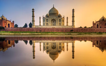 Taj Mahal India HDR screenshot