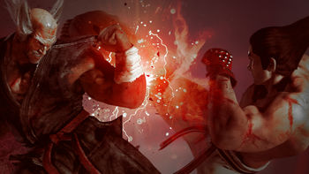 Tekken 7 Heihachi vs Kazuya screenshot