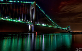 The Golden Gate Bridge Night View screenshot