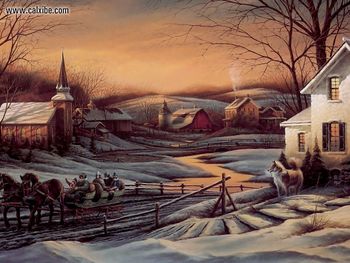 Together For The Season By Terry Redlin screenshot