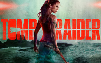 Tomb Raider Alicia Vikander 2018 4K screenshot