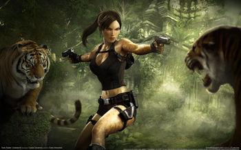 Tomb Raider Underworld Game Widescreen screenshot
