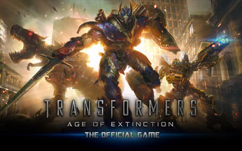 Transformers Age of Extinction Game screenshot