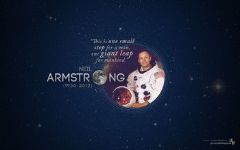 Tribute to Neil Armstrong screenshot