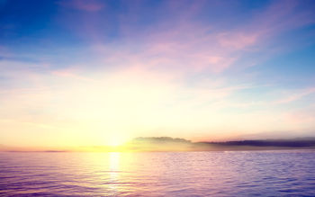 Tropical Island Sunset screenshot