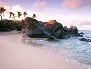 Virgin Gorda Island At Sunset, British Virgin Islands, West Indies screenshot
