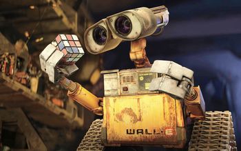 WALL E & Rubiks Cube screenshot