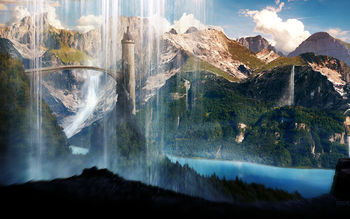 Waterfalls Scenery screenshot
