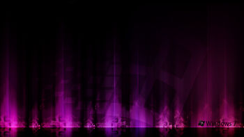 Windows 7 Purple Aurora screenshot