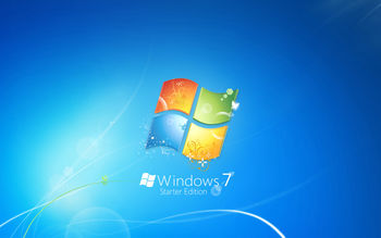 Windows 7 Starter Edition screenshot