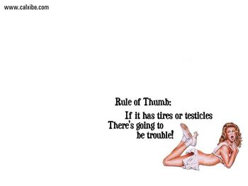 Womens Rule Of Thumb screenshot