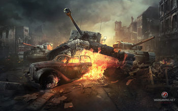 World of Tanks Online Game screenshot
