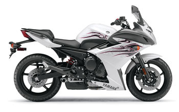 Yamaha FZ6R White screenshot