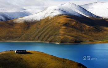 Yamdrok Lake Tibet screenshot