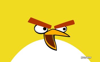 Yellow Bird in Angry Birds screenshot