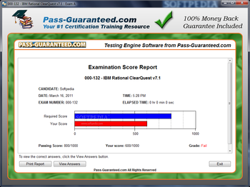 000-132 - IBM Rational ClearQuest v7.1 screenshot 3