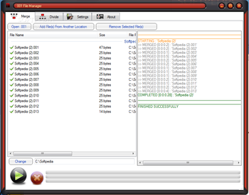 001 File Manager screenshot