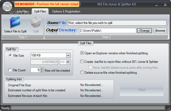 001 Joiner and Splitter Pro screenshot