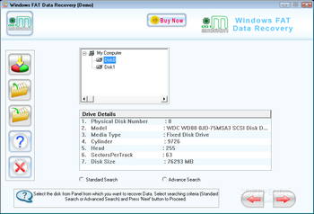 001Micron FAT Data Recovery screenshot
