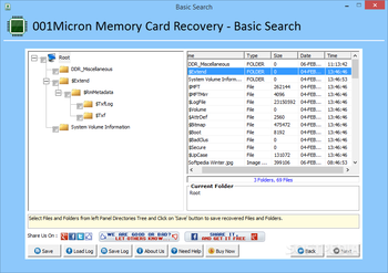 001Micron Memory Card Recovery screenshot 3