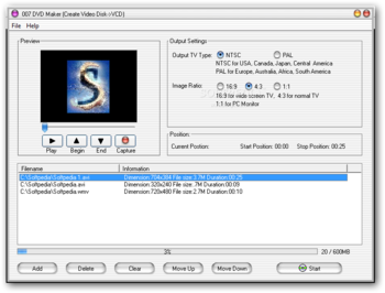 007 DVD Maker screenshot 2