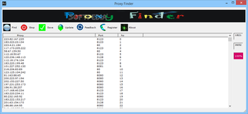 007 Proxy Finder screenshot