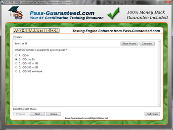 050-708 - SUSE Linux Enterprise Desktop 10 Administration screenshot 2
