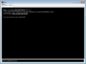 0irc screenshot