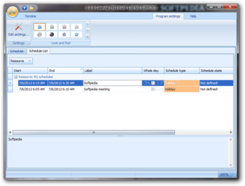 1-2-3 Calendar Freeware screenshot 2