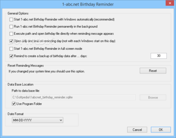 1-abc.net Birthday Reminder screenshot 5